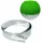 green split Rasenkante Metall 1000 x 25 cm silber