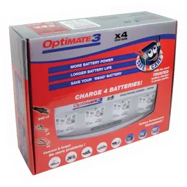 TecMate Batterieladegerät Optimate3 12 Volt 4 Ladeeinheiten