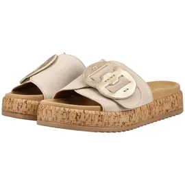Gabor Pantolette ecru / gold 41