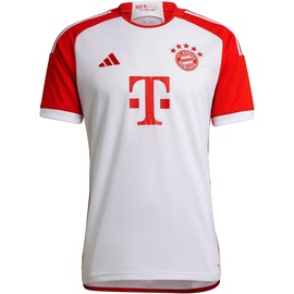 adidas FC Bayern München 23/24 Heim Teamtrikot Herren Heimtrikot 2023/24, rot|weiß, XL