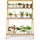 Fantask Pflanzenleiter 3 Ebenen 60 x 30 cm Natur