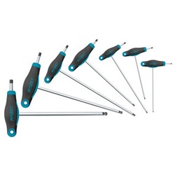 Innensechskant Hand-Schrauber mit T-Griff 7-teilig