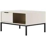 raumhirsch furniture Couchtisch Austin Schwarz Holzwerkstoff 60 x 45 x 80 cm