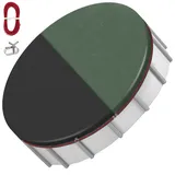 Poolplane Winter Rund 420 cm (Für Ø 366-420 cm Becken) | 2-in-1 Abdeckplane Pool aus 200g/m2 PE Material | Poolplane Solarplane Rundpool für Sommer & Winter | Reißfest und UV-beständig (Ø 460 cm)