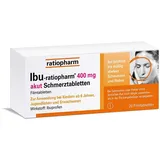 IBU ratiopharm 400 akut  20 St Filmtabletten