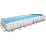 BESTWAY Power Steel Frame Pool ohne Zubehör 956 x 488 x 132 cm,
