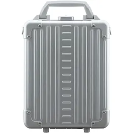 Aleon Aluminum Vertical Aktenkoffer 24 cm Laptopfach silberfarben