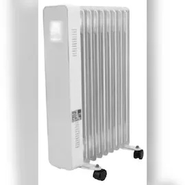 Jet-Line Ölradiator Öl Radiator Elektroheizung Heizung 9-Rippen 2000 W weiß