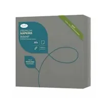 Duni Dunisoft Serviette 40x40 cm 1/4F. granite grey