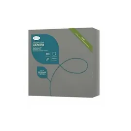 Duni Dunisoft Serviette 40x40 cm 1/4F. granite grey