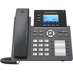 Grandstream GRP2604P - VoIP-Telefon - fünfwegig Anruffunktion