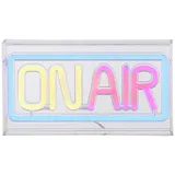 just light. Led-Dekoleuchte Neon-Onair, Kunststoff, 4x12.7x23 cm, Schnurschalter, Lampen - Leuchten, Innenbeleuchtung, Dekoleuchten