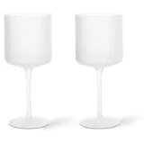Ferm Living Ripple frosted