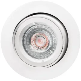 SG-Leuchten JUPITER 1 GU10 Einbaustrahler 50W weiß Aluminium