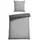 SCHIESSER Silva Minimaldessin Grau 135 x 200 cm + 80 x 80 cm