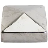 Trendline Pfostenkappe 70 x 70 mm Silber/Edelstahl