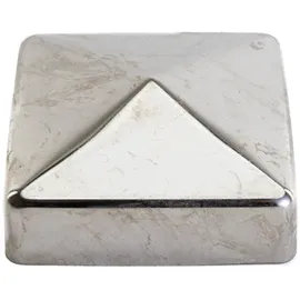 Trendline Pfostenkappe 70 x 70 mm Silber/Edelstahl