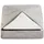 Trendline Pfostenkappe 70 x 70 mm Silber/Edelstahl