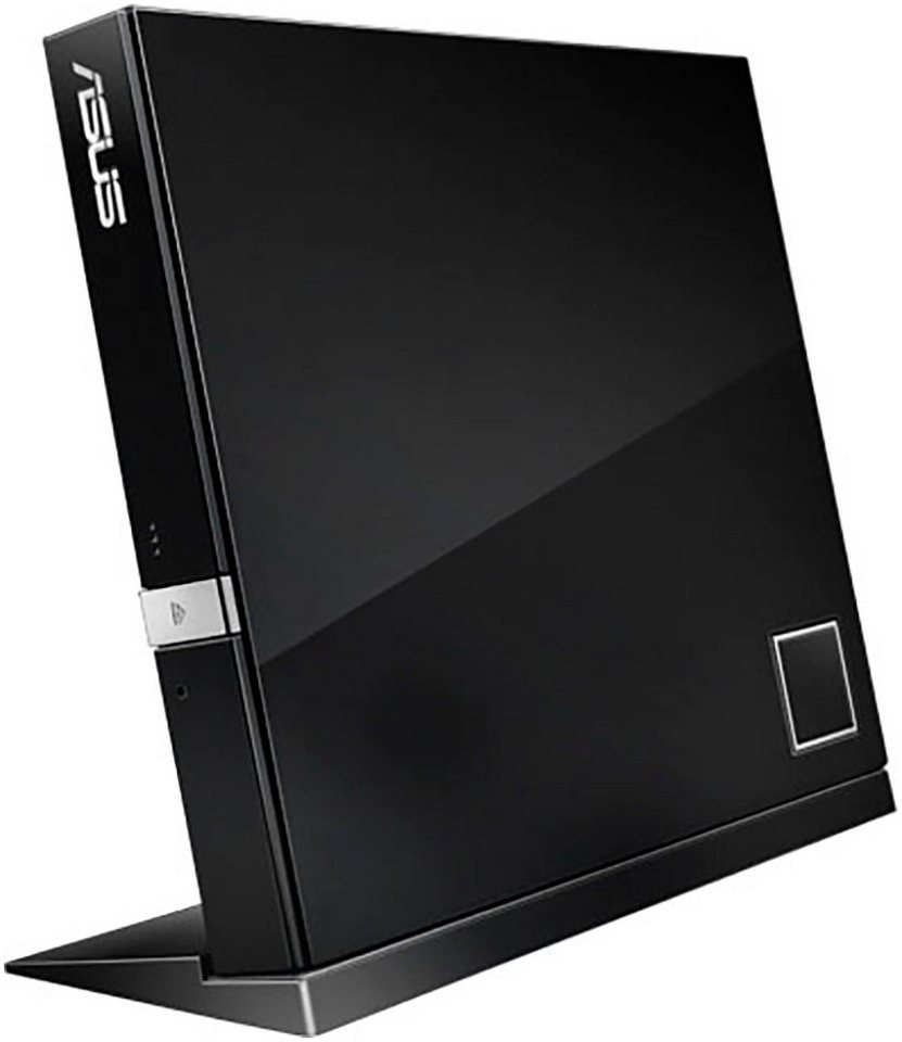Asus SBC-06D2X-U EXT Slim Diskettenlaufwerk (USB 2.0, DVD 8x/CD 24x) schwarz