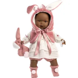 Babypuppe LLORENS "Nicole, 42 cm" Puppen rosa (rosa, weiß) Kinder Babypuppen Made in Europe