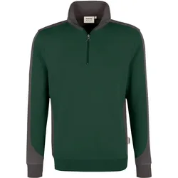 Zip-Sweatshirt Contrast "Performance" 476 - 6XL - tanne