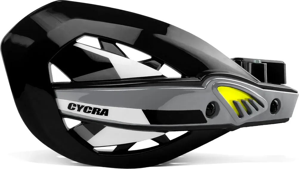 Cycra Eclipse Perch Mount, protège-mains - Noir/Gris