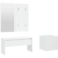 vidaXL Garderoben-Set 0 x 0 x 0 cm weiß