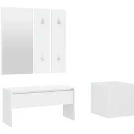 vidaXL Garderoben-Set 0 x 0 x 0 cm weiß