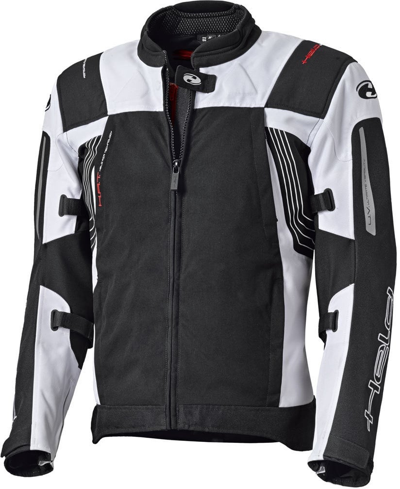 Held Antaris Motorrad Textiljacke, schwarz-weiss, Größe S für Männer