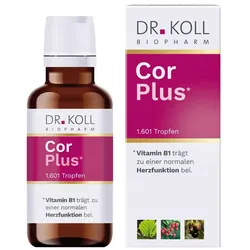 Cor Plus Doktor koll Gemmo Komplex Weißdorn Vitamine b1 Tro