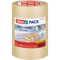 Tesa Paketband transparent 3 Rollen