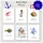 keitcards Postkarten Set Maritim, martitime Grußkarten im Set, 6 Karten
