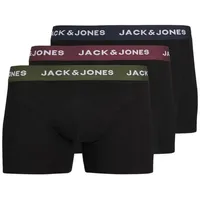 Jack & Jones Trunk JACARON SOLID TRUNKS 3 PACK (Packung, 3-St) schwarz XXL