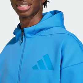 adidas Z.N.E. Full Zip Zip-Hoodie Herren Ray Blue L