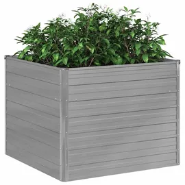 vidaXL Hochbeet 100 x 100 x 77 cm Grau