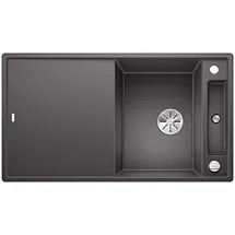 Blanco Axia III 5 S felsgrau + Glasschneidbrett