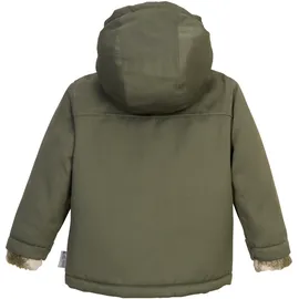 KILLTEC first instinct by killtec Unisex Baby Fiow 56 Mns Jckt Funktionsjacke/Outdoorjacke Mit Kapuze, Moos, 122-128 EU