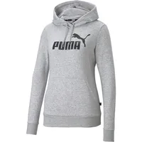 Puma ESS Logo Hoodie Tr Sweatshirt, Grey, L