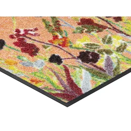 Wash+Dry Wildflowers 50 x 75 cm Orange/Rot