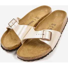Birkenstock Madrid Vegan Birko-Flor schmal graceful pearl white 40