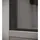 Badplaats Badewanne Torino 60 x 140 cm Schwarz - Drehbare Duschtrennwand mit 5 mm ESG Rauchglas, Nano-Beschichtung 600 1400cm -