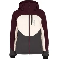 ONEILL Damen Jacke CARBONITE JACKET, Windsor Wine Colour Block, XS