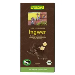 Rapunzel Zartbitter Schokolade Ingwer 55% HIH bio