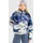 Columbia Helvetia II Printed Cropped Half Snap Fleecepullover Nocturnal/Dreaming S