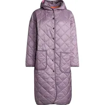 salzhaut Steppmantel HUSNA in Purple | Türkis - XS