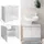 Vicco Waschbeckenunterschrank 60 x 56 cm Weiß Hochglanz