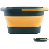 Fuß-Spa-Badewanne, Fußbadewanne mit Massagerollen, Stressabbau, Einweichen müder Füße, hilft beim Schlafen, Zuhause, Spa, Outdoor-Reisen