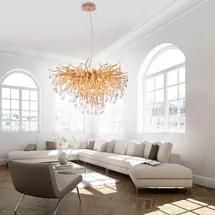 Paul Neuhaus Icicle Alu, Eisen, Stahl & Metall Gold Altmessing 100 x 50 cm