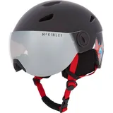 McKINLEY Jungen Visor HS Black/Red M