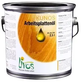 Livos Kunos Arbeitsplattenöl 243 farblos matt 0,75 l